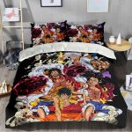 One Piece Luffy All Gears Bed Sets for Sale