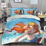 One Piece Nami Bed Sheets Print 3D for Fans