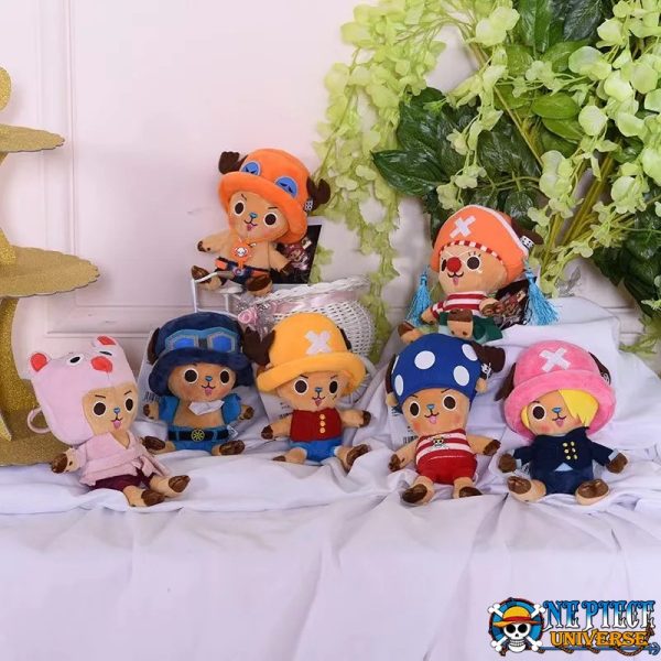 One Piece Plush Keychain