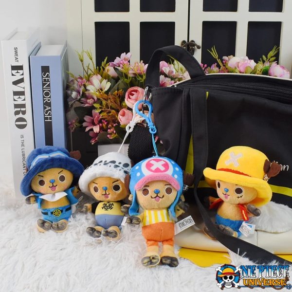 One Piece Plush Keychain