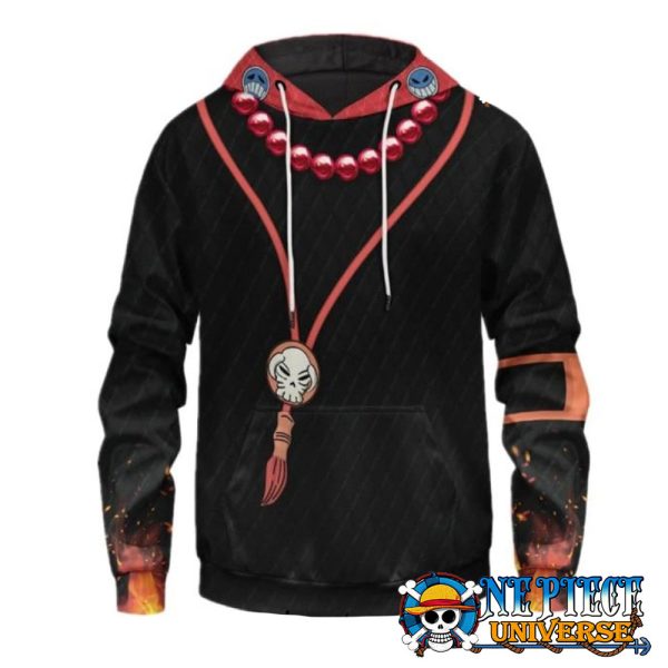 One Piece Portgas D. Ace 3D Hoodie Cosplay