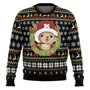 Santa Chopper Ugly Christmas Sweater