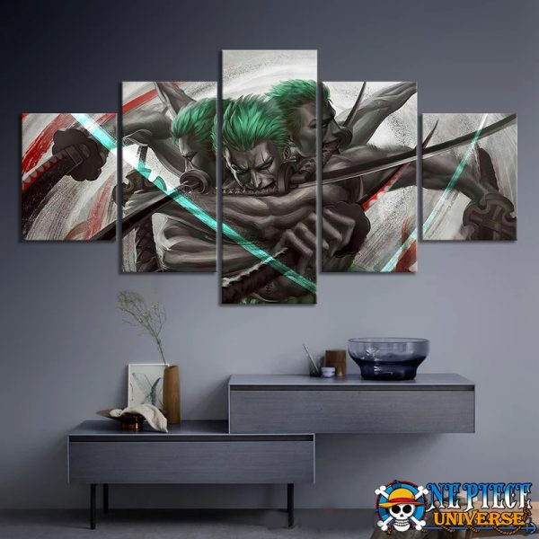 Zoro canvas wall decor