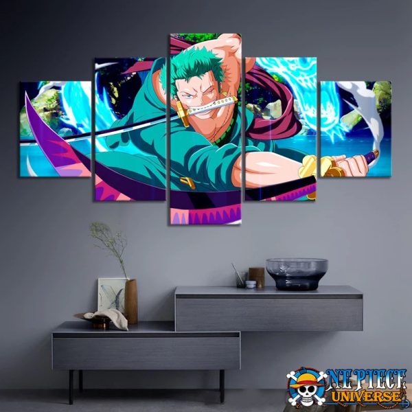 Zoro canvas wall decor