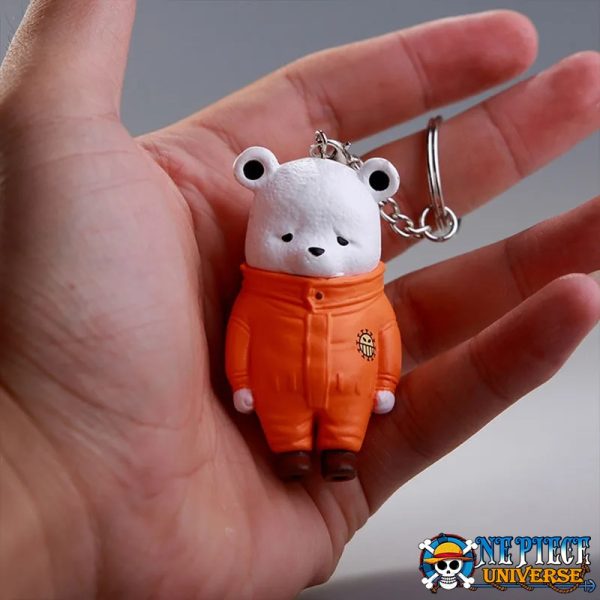 one piece chibi keychain bepo