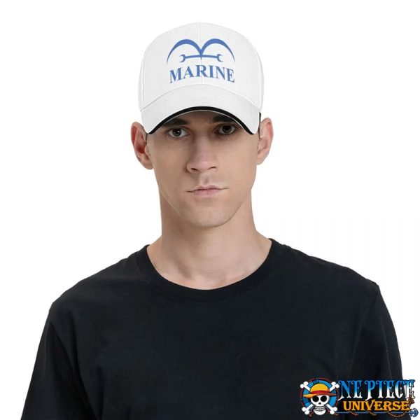 one piece marine baseball cap