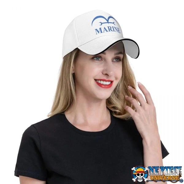 one piece marine baseball cap