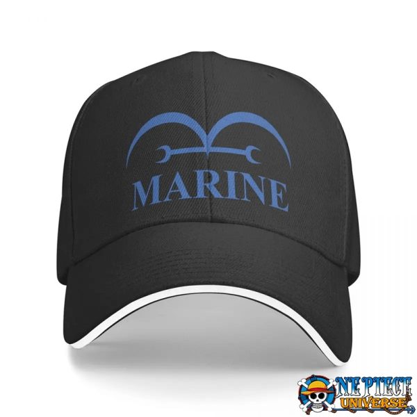 one piece marine baseball cap