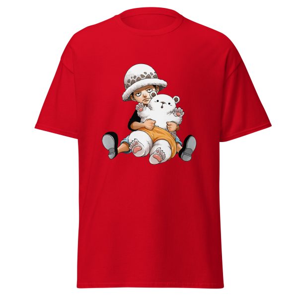 Young Trafalgar Law and Bepo T-Shirt