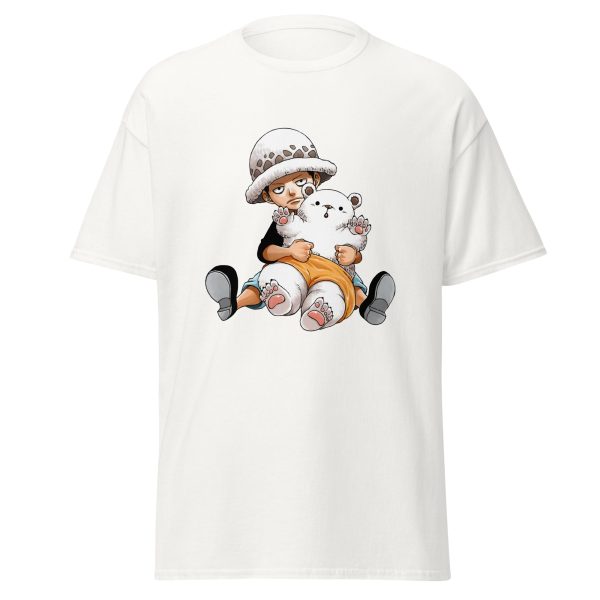 Young Trafalgar Law and Bepo T-Shirt