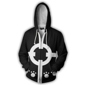 Bartholomew Kuma Hoodie Jacket Zipper