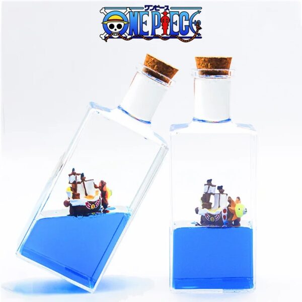 Going Merry vs Thousand Sunny Fluid Drift Bottle