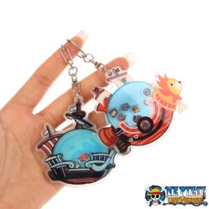 Going Merry vs Thousand Sunny Keychain