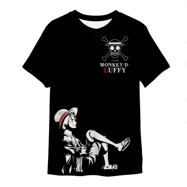 Japan Anime Monkey D. Luffy One Piece T-Shirt