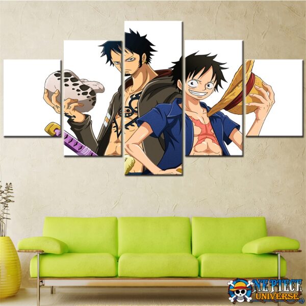 Law x Luffy Wall Art