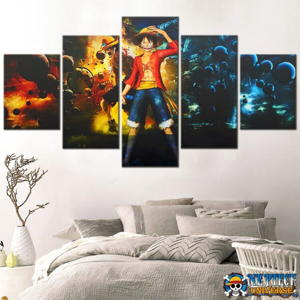 Luffy And Ace Wall Art