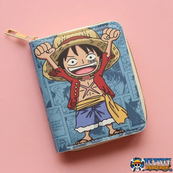 Luffy Straw Hat Pirates Short Wallet