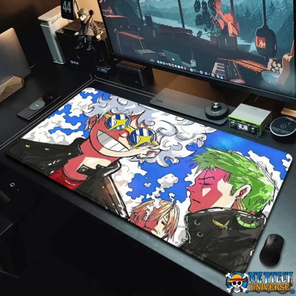 Luffy Zoro Sanji Nami Mouse Pad