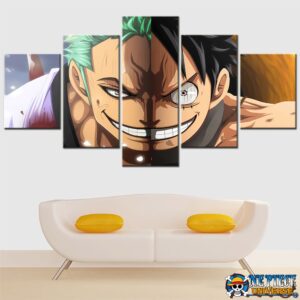 Luffy x Zoro​ Wall Art