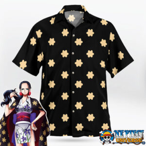 Nico Robin Wano arc​ Pattern Hawaiian Shirt