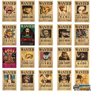 One Piece Main Characters Wanted Poster