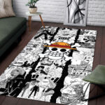 One Piece Manga Wallpaper rug