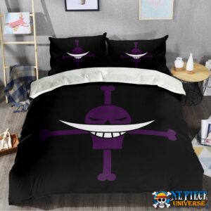 One Piece White Beard Logo Bedding Sets