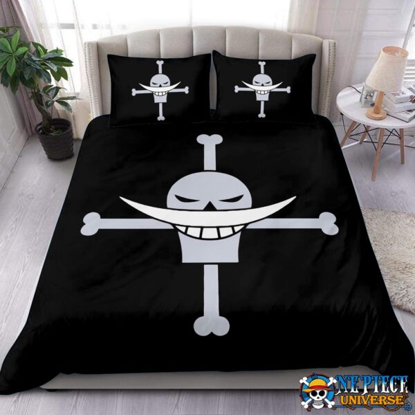 One Piece White Beard Logo Bedding Sets