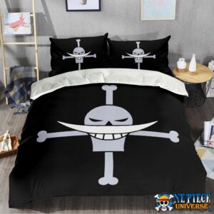 One Piece White Beard Logo Bedding Sets