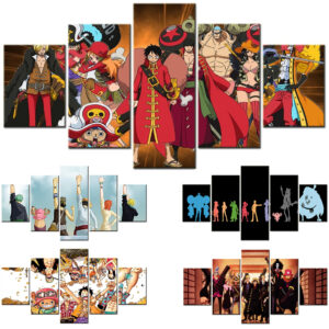 Straw Hat Pirates Canvas Wall Art