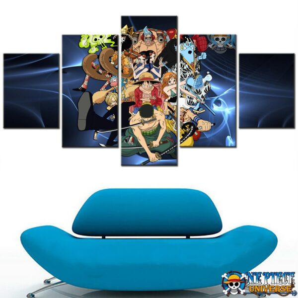 Straw Hat Pirates Wall Art Canvas