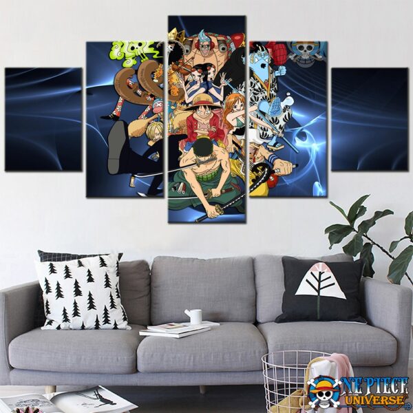 Straw Hat Pirates Wall Art Canvas