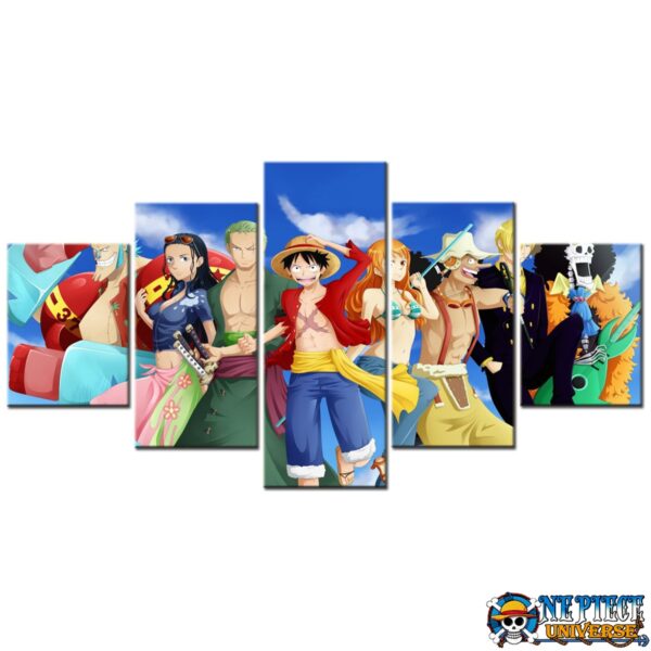 Straw Hat Pirates Wall Art Canvas