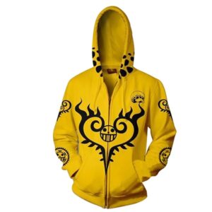 Trafalgar Law Surgeon of Death Zipped Hoodie