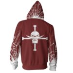 Whitebeard Pirates Zipper Hoodie