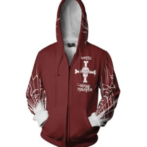 Whitebeard Pirates Zipper Hoodie