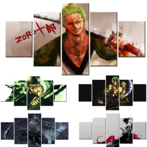 one piece swordsman wall art