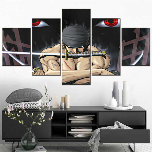 zoro wall art canvas