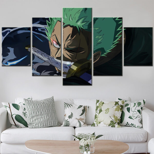 zoro wall art canvas