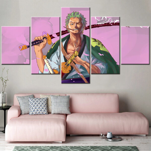 zoro wall art canvas