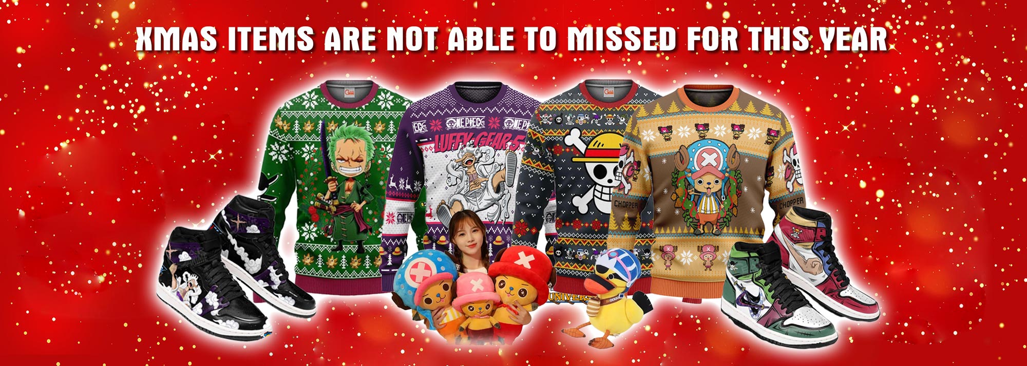 Banner Christmas One Piece Universe Store